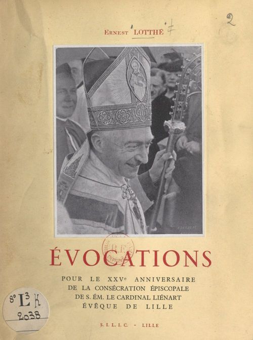 Couverture ebook de Évocations, de Ernest Lotthe