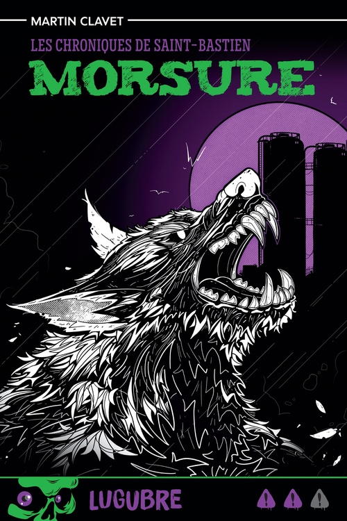 Couverture ebook de Morsure, de Martin Clavet