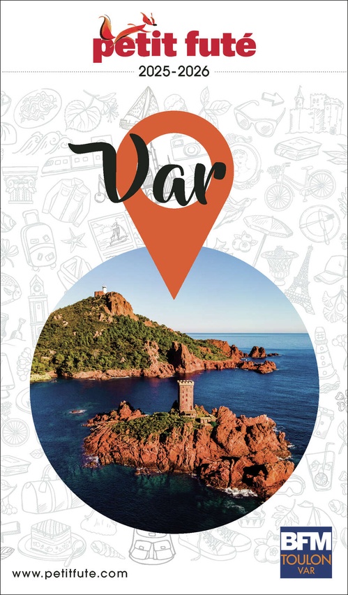 Couverture ebook de Guide Var 2025 Petit Futé, de Collectif petit futé