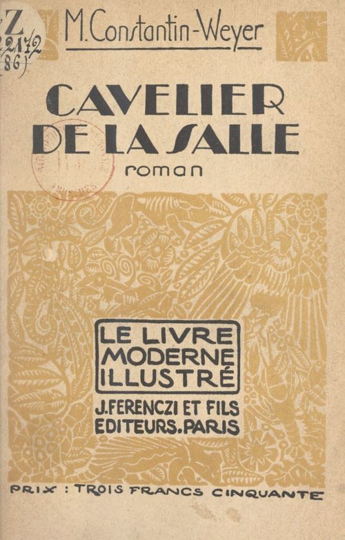 ebook cover of Cavelier de la Salle, by Maurice Constantin-Weyer