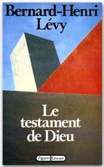 ebook cover of Le testament de Dieu, by Bernard-Henri Lévy