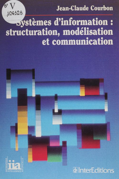 Couverture ebook de Systèmes d'information : données, modèles, communications, de Courbon