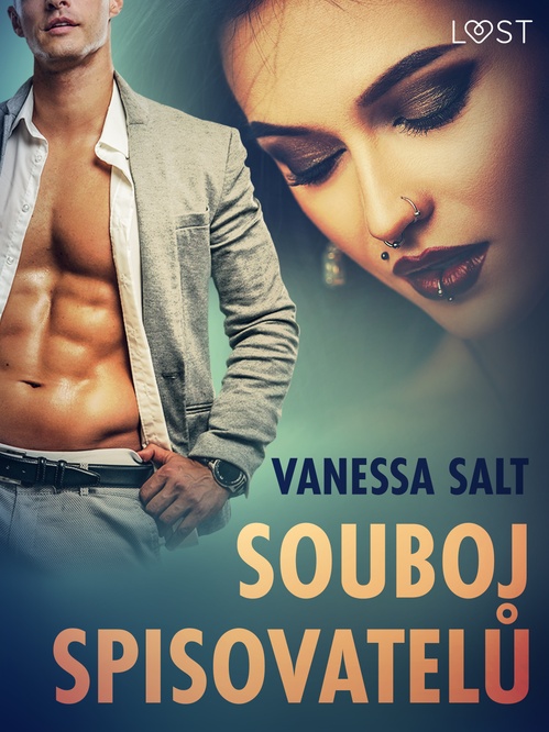 Couverture ebook de Souboj spisovatelu - Krátká erotická povídka, de Vanessa Salt