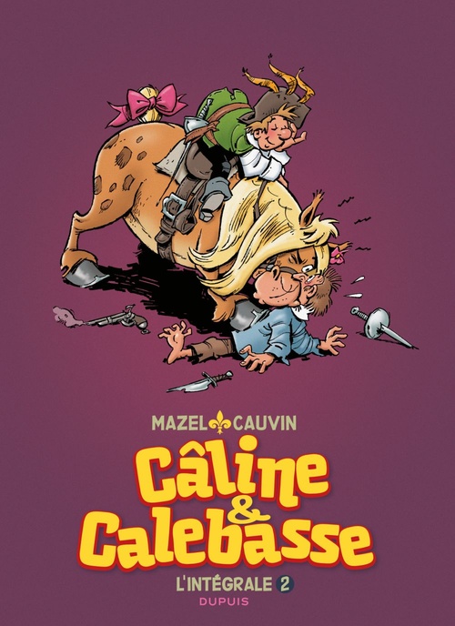 Couverture ebook de Câline et Calebasse - L'intégrale - Tome 2 - 1974 - 1984, de Raoul Cauvin, Mazel