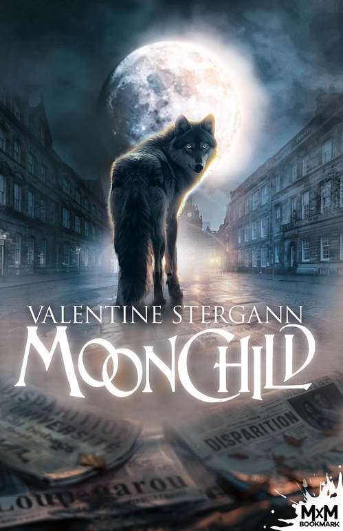 Couverture ebook de Moonchild, de Valentine Stergann