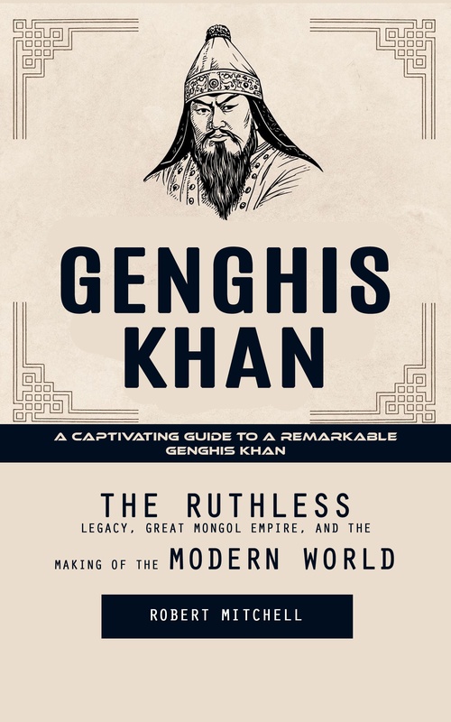 ebook cover of Genghis Khan: A Captivating Guide to a Remarkable Genghis Khan (The Ruthless Legacy, Great Mongol Empire, and the Making of the Modern World), by Robert Mitchell