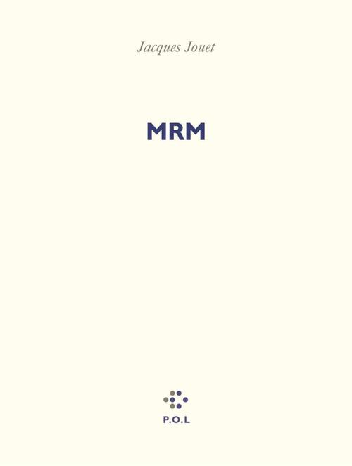 ebook cover of MRM, by Jacques Jouet