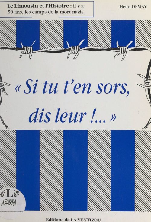ebook cover of Si tu t'en sors, dis-leur !..., by Henri Demay
