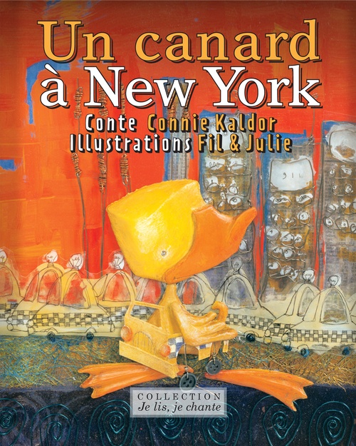 ebook cover of Un canard à New York (Contenu enrichi), by Connie Kaldor