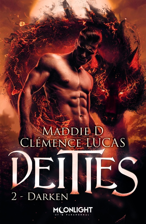 Couverture ebook de Darken, de Maddie D., Clémence Lucas