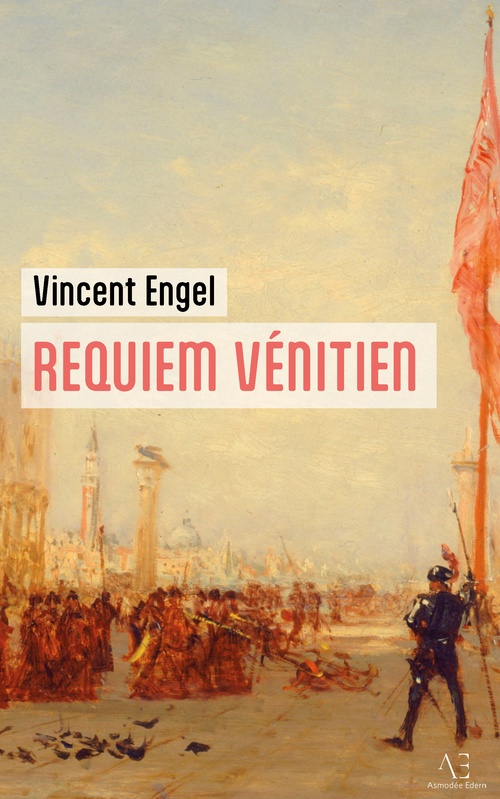 Couverture ebook de Requiem vénitien, de Vincent Engel