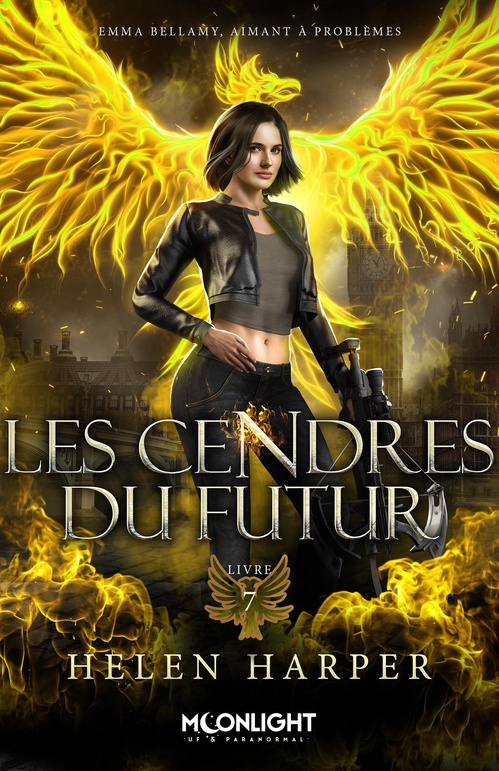 Couverture ebook de Les cendres du futur, de Helen Harper