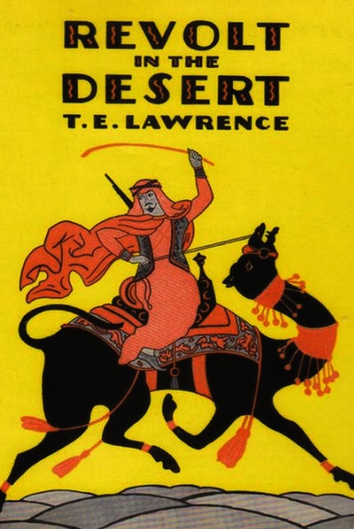ebook cover of Revolt in the Desert, by T. E. Lawrence