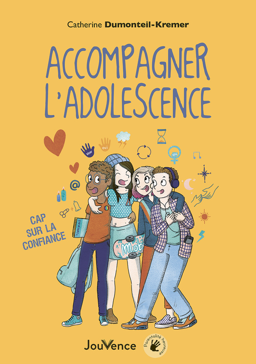 Couverture ebook de Accompagner l'adolescence, de Catherine Dumonteil-Kremer