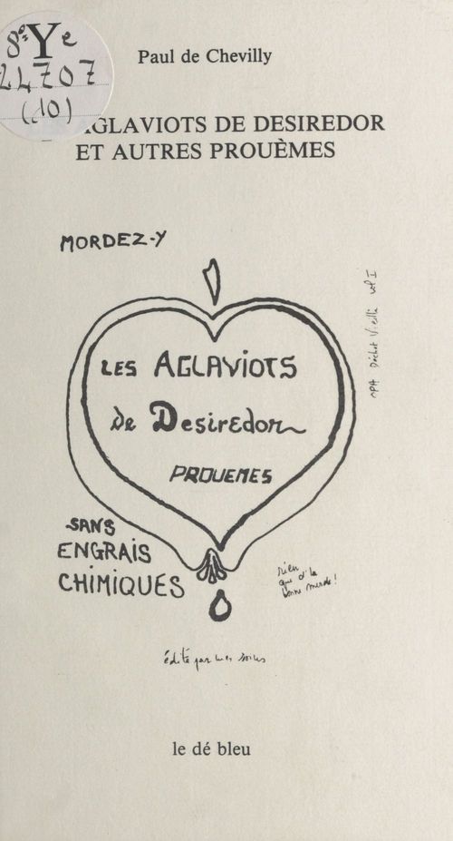 Couverture ebook de Les aglaviots de Desiredor et autres prouèmes, de Paul Chevilly