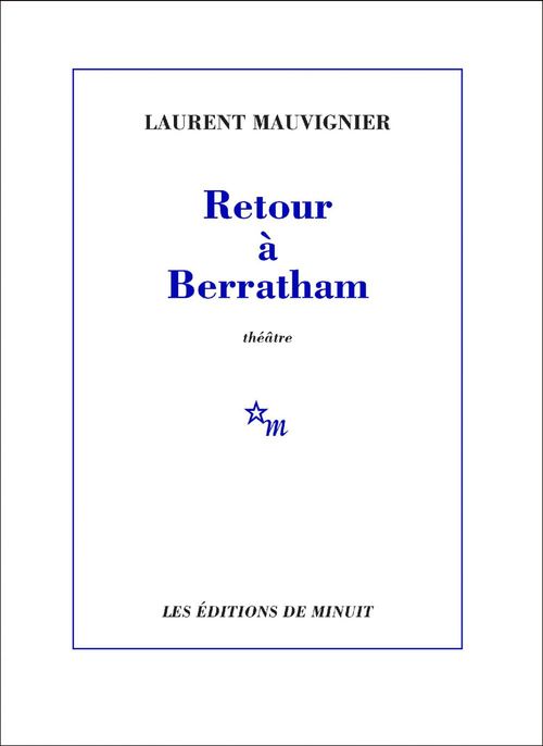 ebook cover of Retour à Berratham, by Laurent Mauvignier