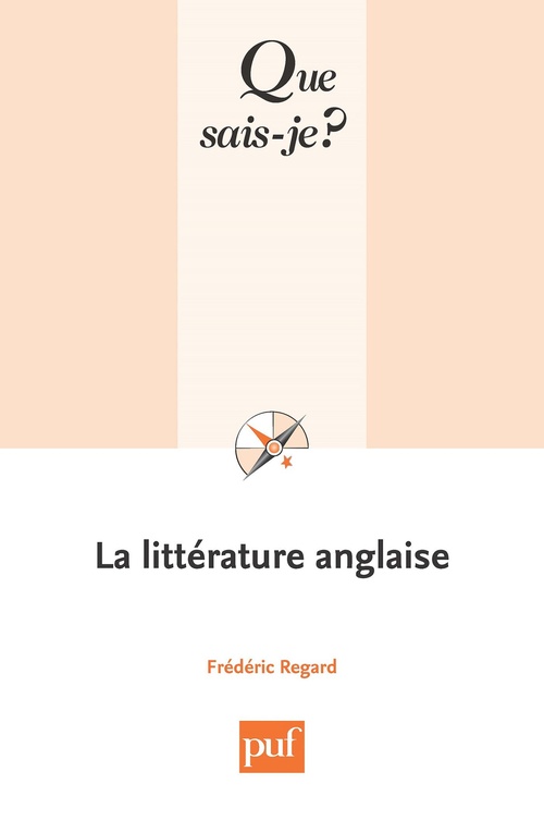 ebook cover of La littérature anglaise, by Frédéric Regard