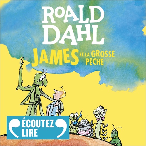 audiobook cover of James et la grosse pêche, by Roald Dahl