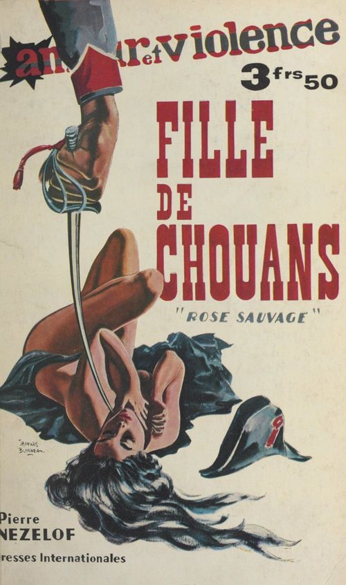 ebook cover of Fille de chouans, by Pierre Nezelof