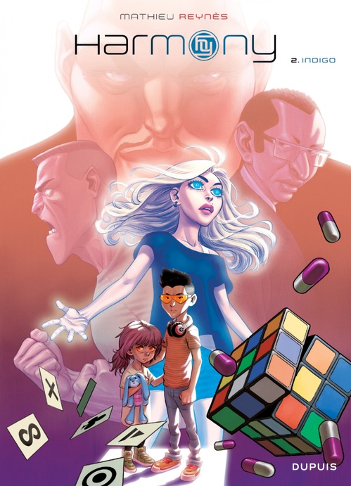 Couverture ebook de Harmony - Tome 2 - Indigo, de Mathieu Reynès