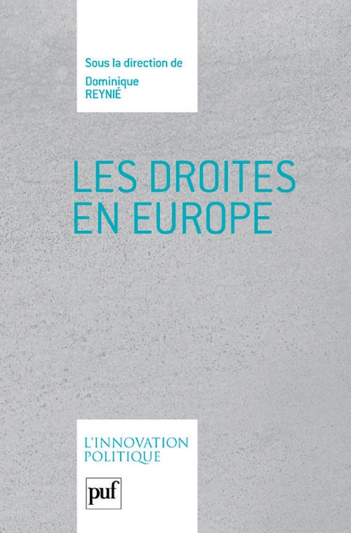 Couverture ebook de Les droites en Europe, de Dominique Reynié