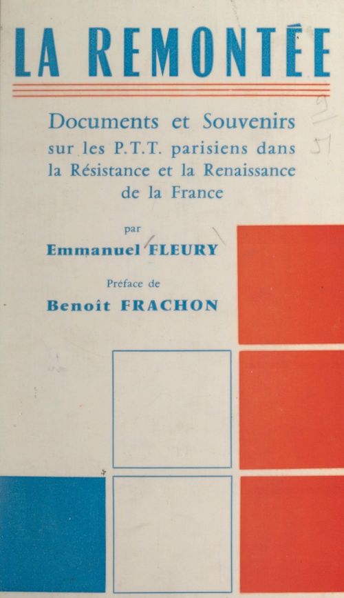Couverture ebook de La remontée, de Emmanuel Fleury
