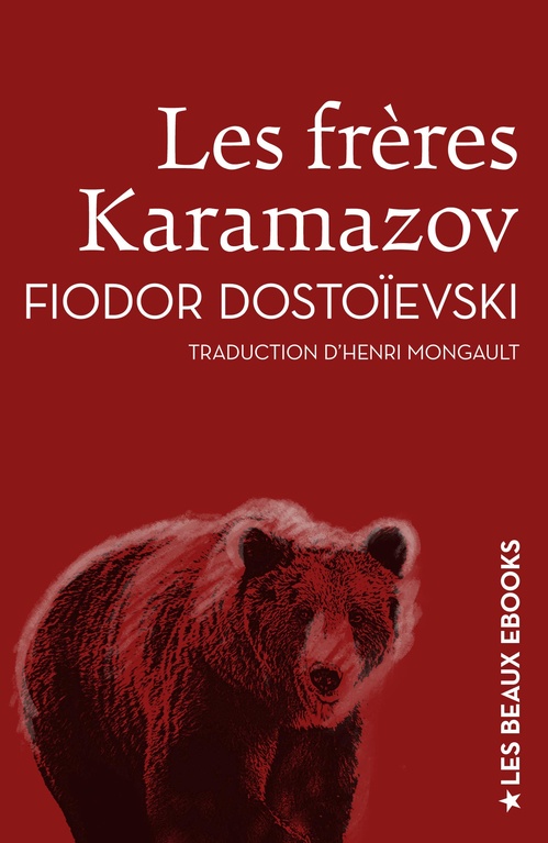 Couverture ebook de Les Frères Karamazov, de Fiodor Dostoievski