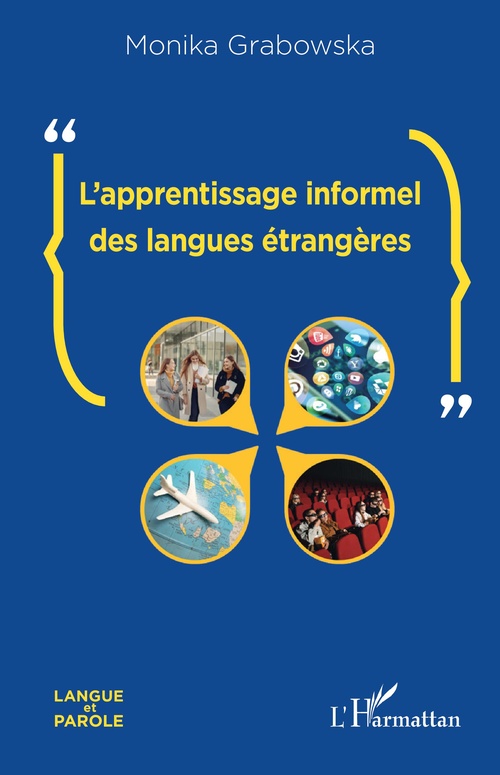 Couverture ebook de L'apprentissage informel des langues étrangères, de Monika Grabowska