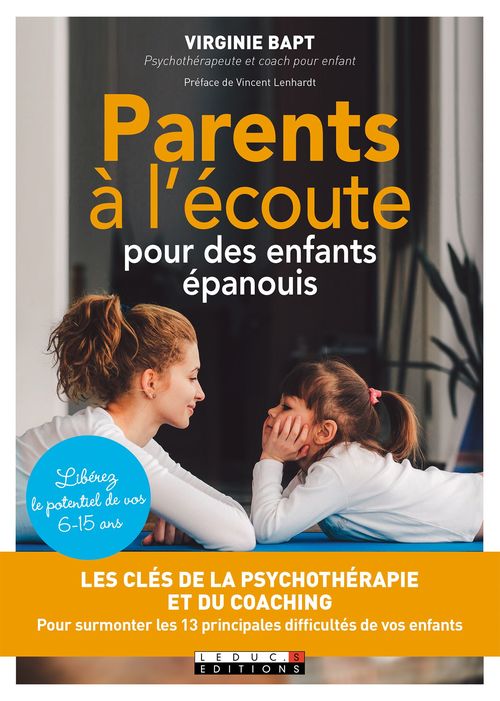 ebook cover of Parents à l'écoute pour des enfants épanouis, by Virginie Bapt