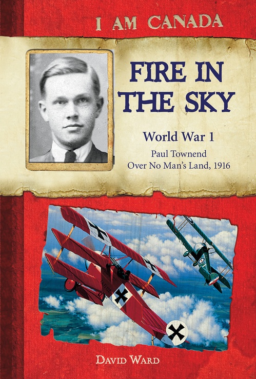 Couverture ebook de I Am Canada: Fire in the Sky, de David Ward