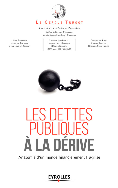 Couverture ebook de Les dettes publiques à la dérive, de Le cercle turgot