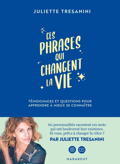 Couverture ebook de Ces phrases qui changent la vie, de Juliette Tresanini