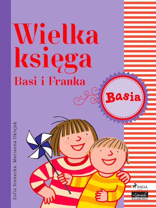 Couverture ebook de Wielka ksiega - Basi i Franka, de Zofia Stanecka