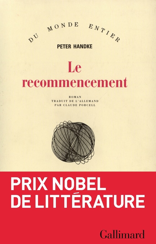 ebook cover of Le recommencement, by Peter Handke