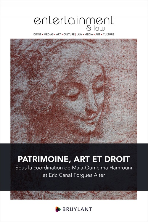 Couverture ebook de Patrimoine, art et droit, de Maïa-Oumeïma Hamrouni