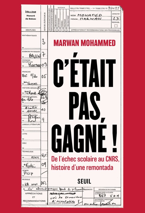 Couverture ebook de C'était pas gagné !, de Marwan Mohammed
