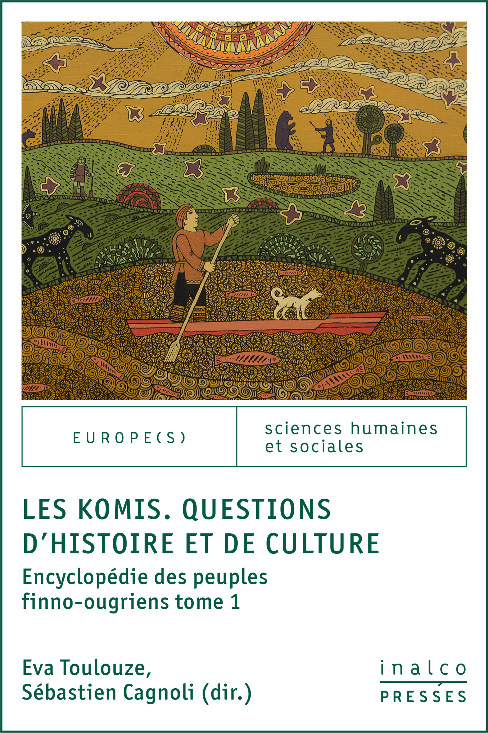 Couverture ebook de Les Komis. Questions d´histoire et de culture, de Eva Toulouze, Sébastien Cagnoli