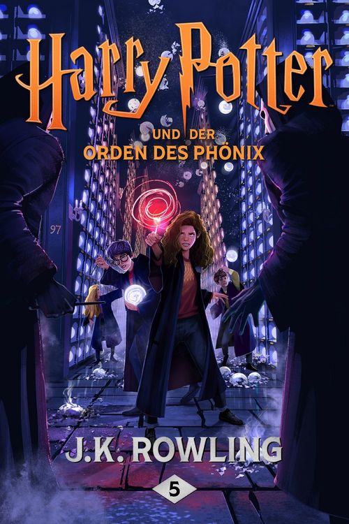 Couverture ebook de Harry Potter und der Orden des Phönix, de J.K. Rowling
