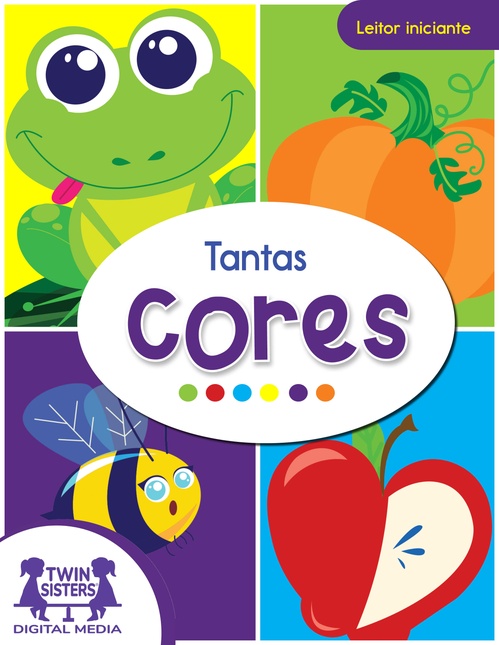 ebook cover of Tantas Cores, by Kim Mitzo Thompson, Karen Mitzo Hilderbrand