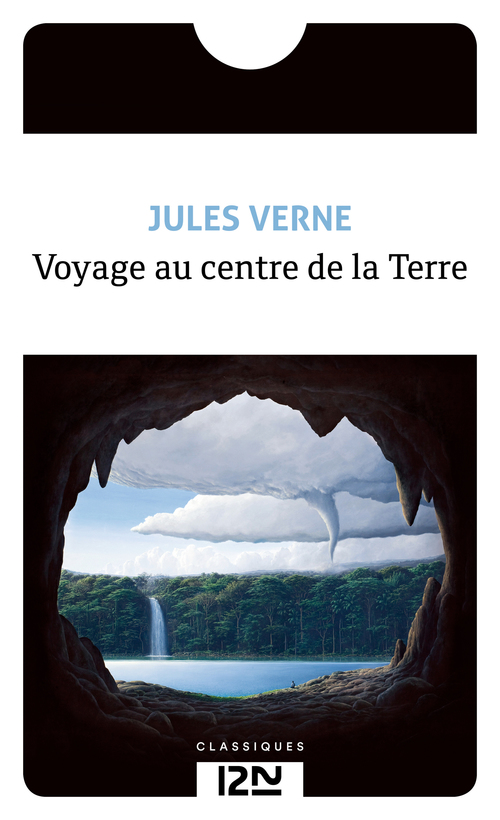 Couverture ebook de Voyage au centre de la Terre, de Jules Verne
