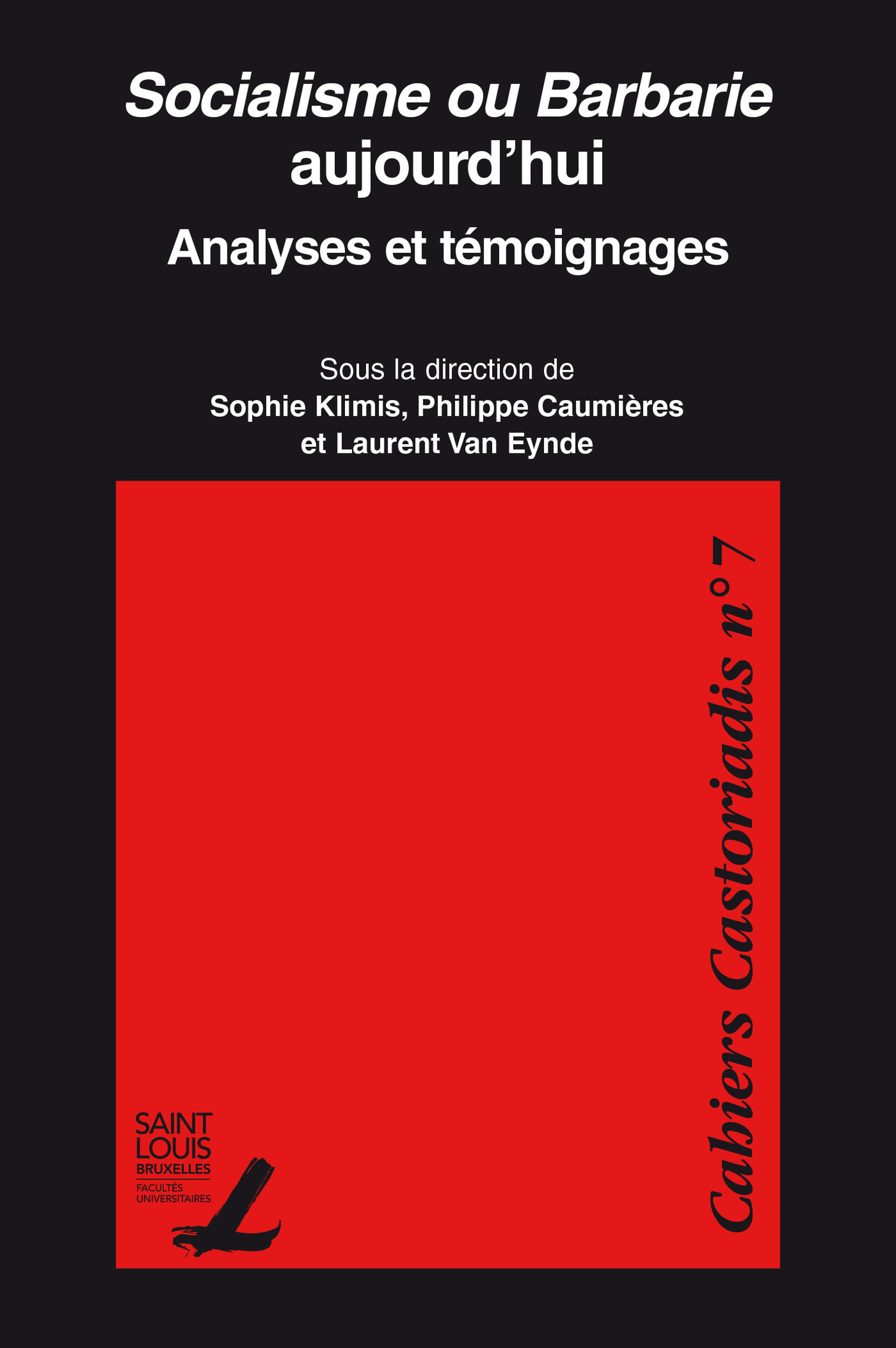ebook cover of Socialisme ou Barbarie aujourd´hui, by