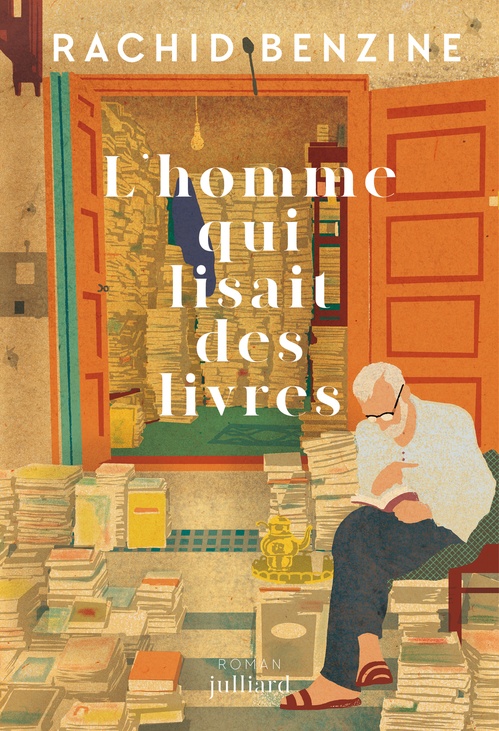 Couverture ebook de L'homme qui lisait des livres, de Rachid Benzine