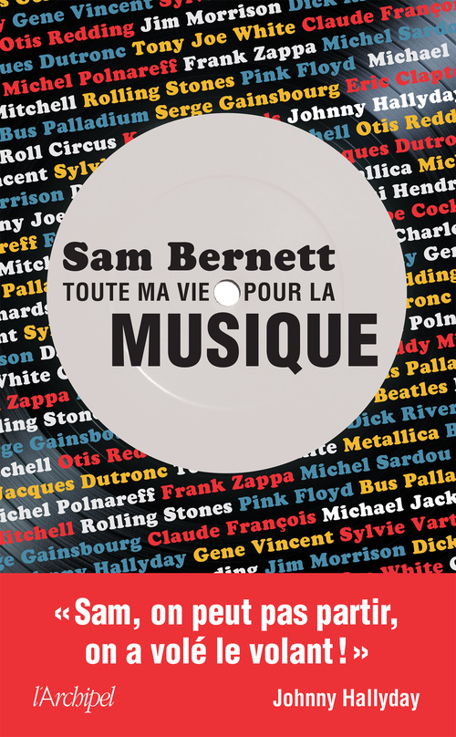 ebook cover of Toute ma vie pour la musique, by Sam Bernett