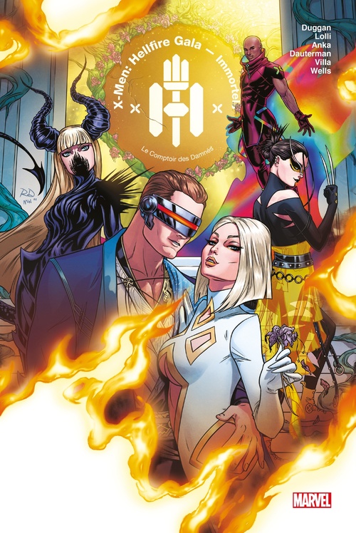 ebook cover of X-Men : Hellfire Gala - Immortels, by Gerry Duggan, Zeb Wells