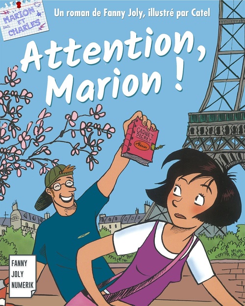 Couverture ebook de Attention, Marion !, de Fanny Joly