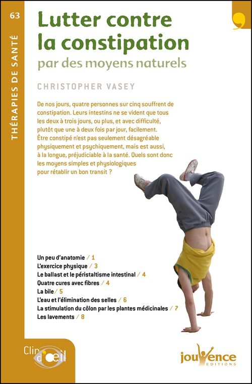 ebook cover of Lutter contre la constipation, by Christopher Vasey