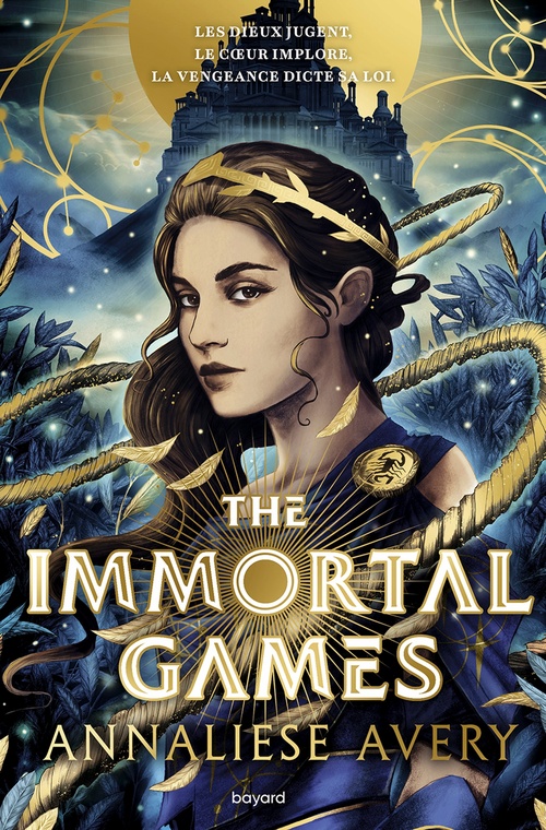 ebook cover of The immortal games, by Annaliese Avery