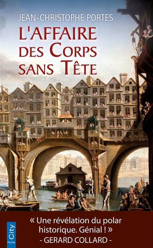 Couverture ebook de L'Affaire des Corps sans Tête (T.1), de Jean-Christophe Portes