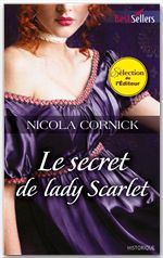 ebook cover of Le secret de lady Scarlet, by Nicola Cornick