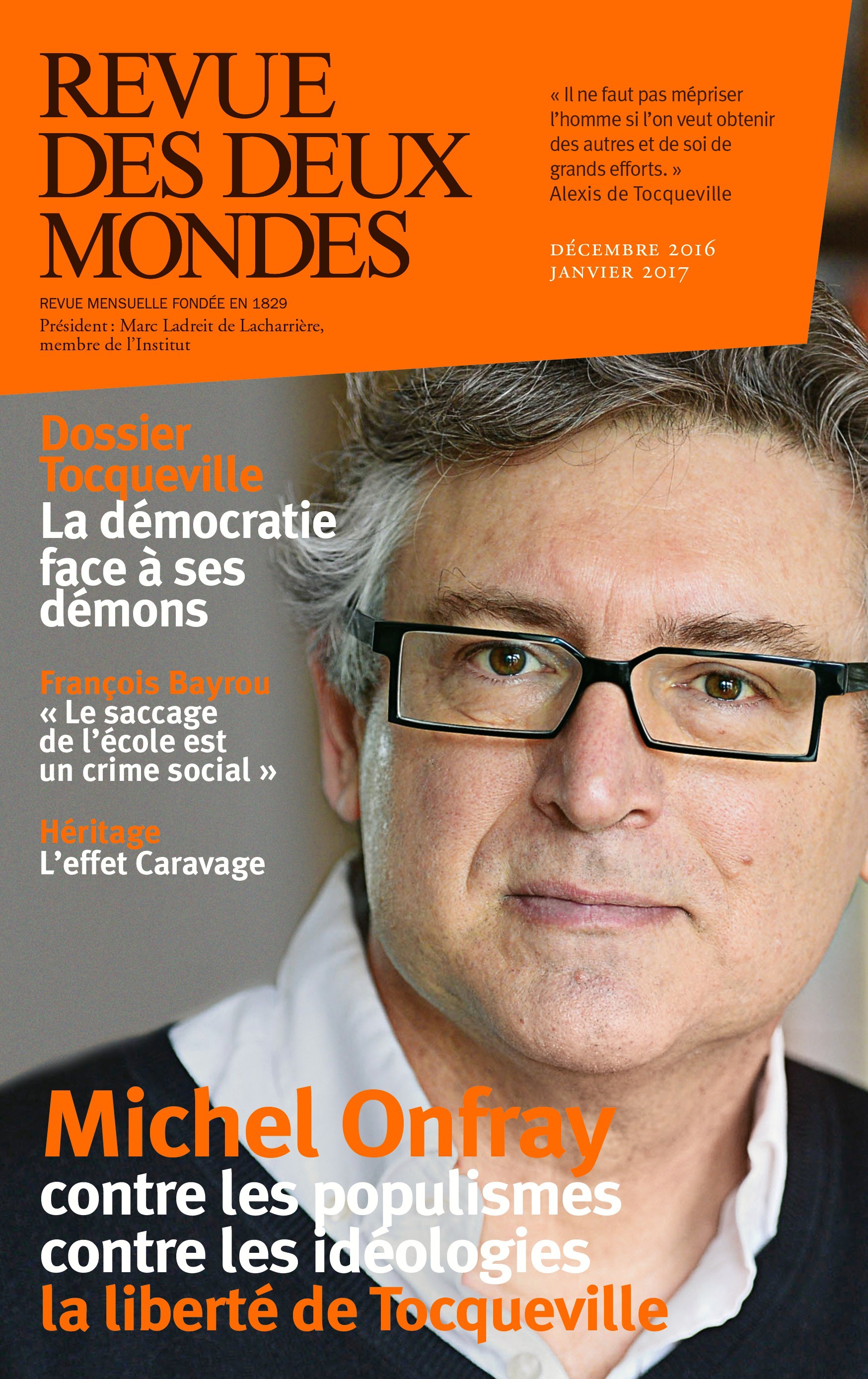 Couverture ebook de Revue des Deux Mondes décembre 2016, de Revue Des Deux Mondes